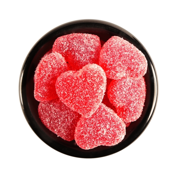 Corazones de fresa